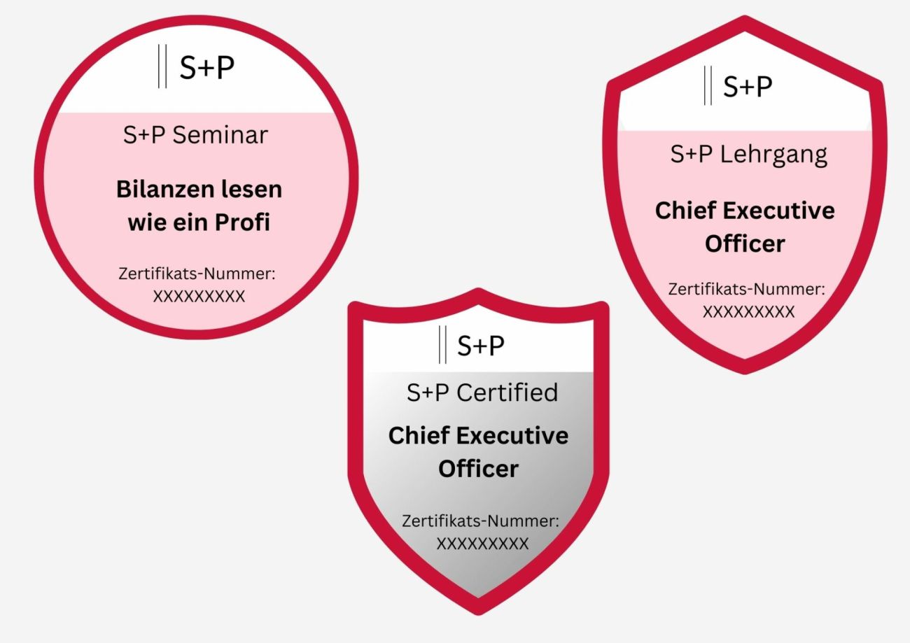 S+P Certified – Dein Schlüssel zur beruflichen Exzellenz S+P digital Badge